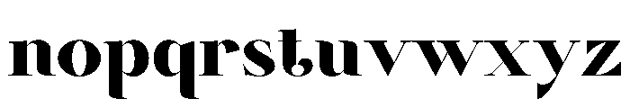 Relligo Font LOWERCASE