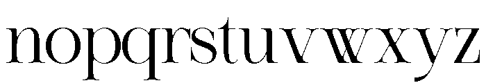 Relooyd Regular Font LOWERCASE