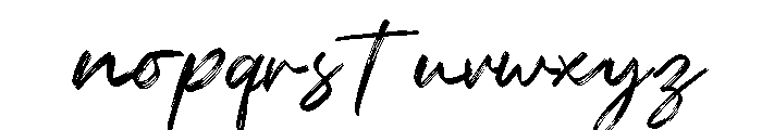Relsika-Regular Font LOWERCASE