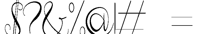 Reluvia Font OTHER CHARS