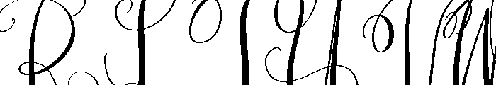 Reluvia Font UPPERCASE