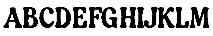 Relvato Regular Font UPPERCASE