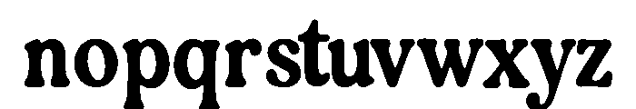 Relvato Regular Font LOWERCASE