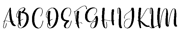 Remember Latter Font UPPERCASE