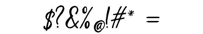 Remington_Typewriter Font OTHER CHARS