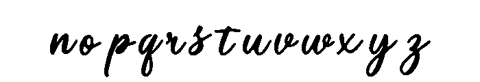 Remington_Typewriter Font LOWERCASE