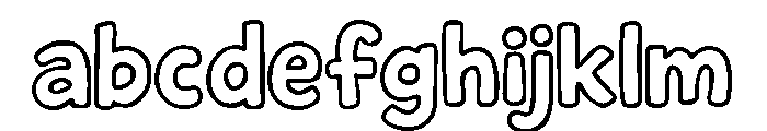 Remontada Outline Regular FONT