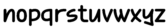 Remote Control Font LOWERCASE