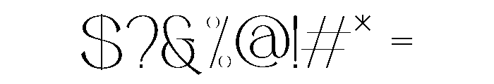 Remount Font OTHER CHARS