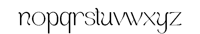 Remount Font LOWERCASE