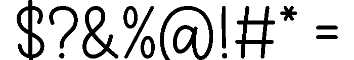 Remove Mistake Font OTHER CHARS