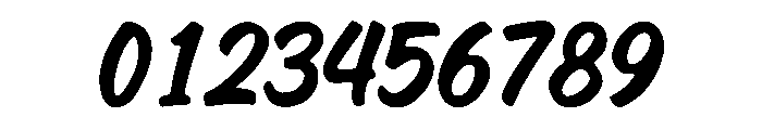 Remukan Chantir Italic Font OTHER CHARS