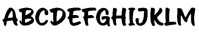 Remukan Chantir Regular Font UPPERCASE