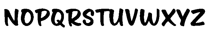 Remukan Chantir Regular Font UPPERCASE