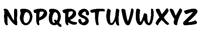 Remukan Chantir Regular Font LOWERCASE