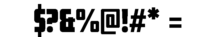 Remva Regular Font OTHER CHARS