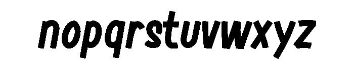 Renasign Font LOWERCASE