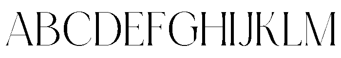 Renea Regular Font UPPERCASE