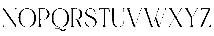 Renea Regular Font UPPERCASE