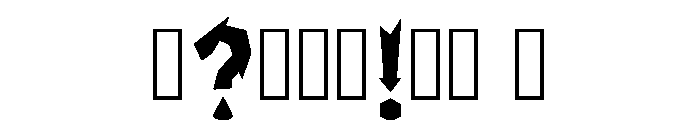 Reno Regular Font OTHER CHARS