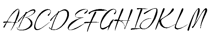 Rentosah Font UPPERCASE