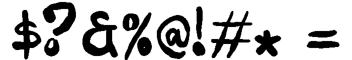 RepeatAfterMe-Regular Font OTHER CHARS