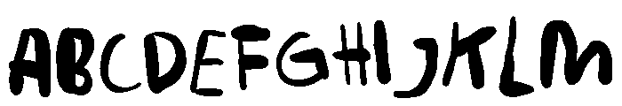 RepeatAfterMe-Regular Font UPPERCASE
