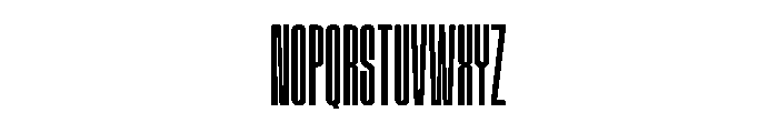 Repetic Regular Font UPPERCASE