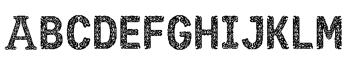 Replace_alphabet_with_s Regular Font UPPERCASE