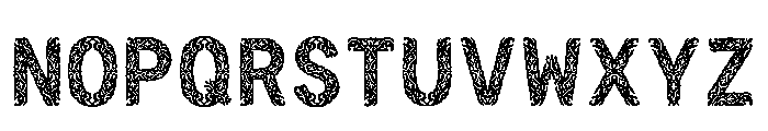 Replace_alphabet_with_s Regular Font UPPERCASE