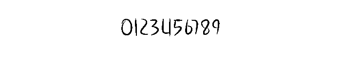 Replays Slowdown Font OTHER CHARS