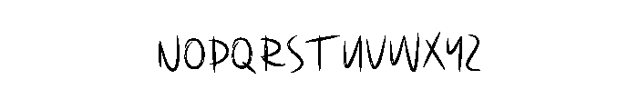 Replays Slowdown Font LOWERCASE