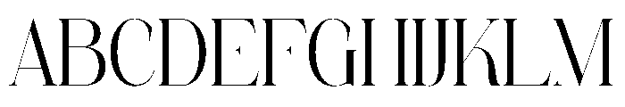 Replice Font UPPERCASE