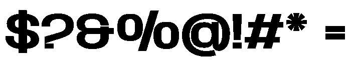 Replicon Font OTHER CHARS