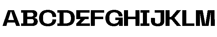 Replicon Font UPPERCASE