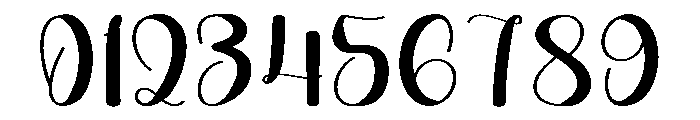 Report Written Font OTHER CHARS