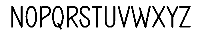 Repost Font LOWERCASE
