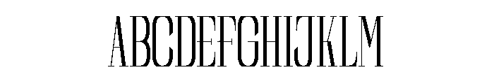 Reqaela Font UPPERCASE