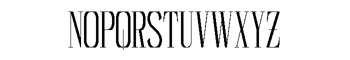Reqaela Font UPPERCASE