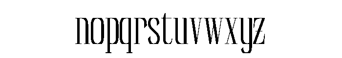 Reqaela Font LOWERCASE