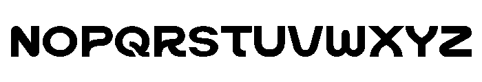 Reqx Font UPPERCASE