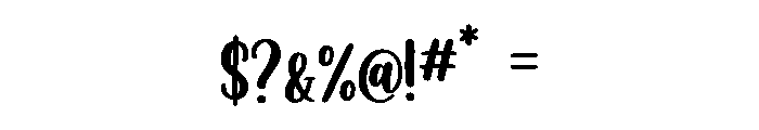 Resalindah Font OTHER CHARS