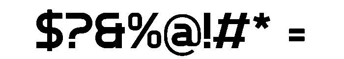 Resana Font OTHER CHARS