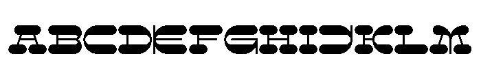 Resistor Slab Bold Font UPPERCASE