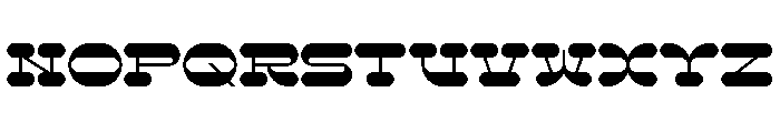Resistor Slab Bold Font UPPERCASE