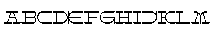 Resistor Slab Light Font UPPERCASE