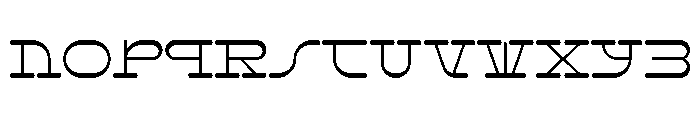 Resistor Slab Light Font LOWERCASE