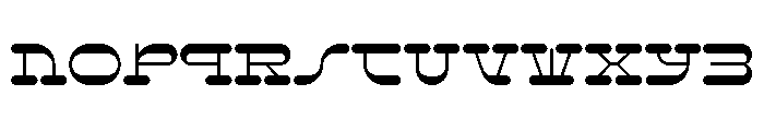 Resistor Slab Medium Font LOWERCASE
