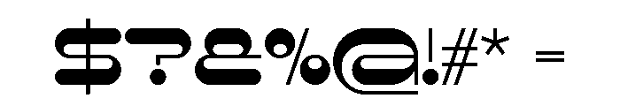 Resistor Slab Semi Bold Font OTHER CHARS