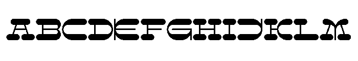 Resistor Slab Semi Bold Font UPPERCASE